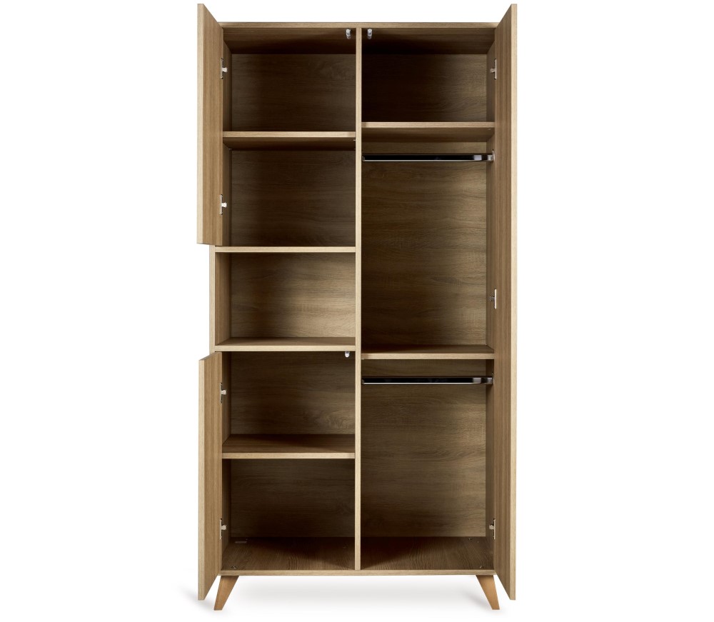 Quax šatníková skriňa Loft honey ash